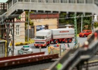 Märklin 47412 Niederflurwagen Saadkms mit Märklin 