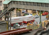 Märklin 47412 Niederflurwagen Saadkms mit Märklin 