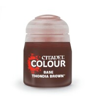 Warhammer Colour Base Thondia Brown 12ml gallery