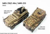 Sd.Kfz. 250/1 Alte / Sd.Kfz 253 1/56 28mm 2