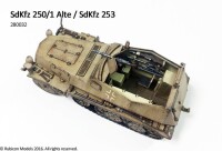 Sd.Kfz. 250/1 Alte / Sd.Kfz 253 1/56 28mm 6