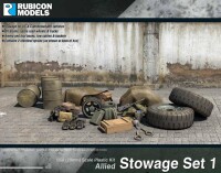 Allied Stowage Set 1 1/56 28mm