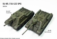 SU-85 / SU-122 SPG 1/56 28mm 2