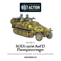 Sd.Kfz 251/16 Ausf D Flammenpanzerwagen 28mm 2