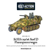 Sd.Kfz 251/16 Ausf D Flammenpanzerwagen 28mm 3