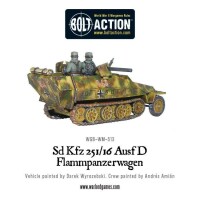 Sd.Kfz 251/16 Ausf D Flammenpanzerwagen 28mm 4