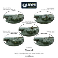 Churchill Tank 28mm 5