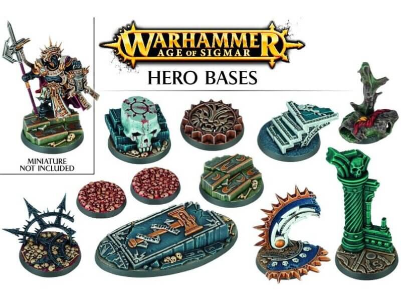 Age of Sigmar Hero Bases Round Bases (11 Bases)