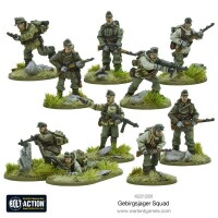 Gebirgsjager Squad 28mm 2