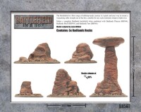 Battlefield in a Box Badlands Pillars 2