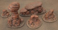 Battlefield in a Box Badlands Tors 3