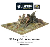 US Army M2A1 105mm Howitzer 28mm 4