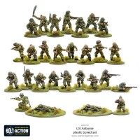 US Airborne Paratroopers Late WWII 28mm 2