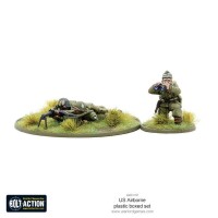 US Airborne Paratroopers Late WWII 28mm 3