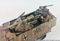 Sd.Kfz. 251/22 Ausf D Expansion Set for Sd.Kfz. 250/251 1/56