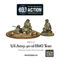 US Army 50 Cal HMG Team 28mm 2