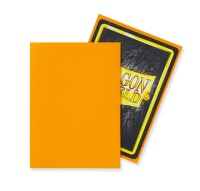 Dragon Shield Matte Orange 100 protective Sleeves 2