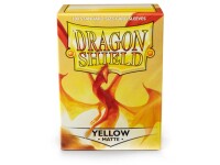 Dragon Shield Matte Yellow 100 protective Sleeves
