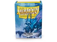 Dragon Shield Matte Petrol 100 protective Sleeves
