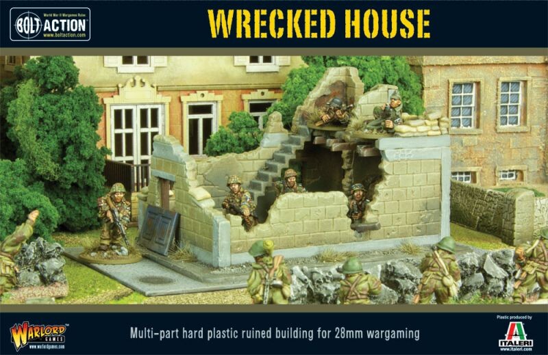 Wrecked House 28mm