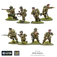 British Airborne WWII Allied Paratroopers 28mm 3