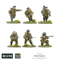 British Airborne WWII Allied Paratroopers 28mm 4