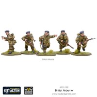 British Airborne WWII Allied Paratroopers 28mm 5