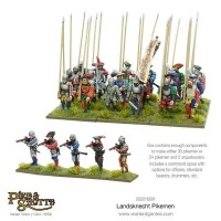 Pike & Shotte Landsknecht Pikemen 28mm 3