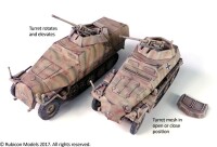 SdKfz 250/251 Expansion Set for SdKfz 250/9 and 251/23 Autoc