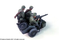 German Motorcycle R75 with Sidecar (ETO) 1/56 28mm 4