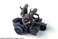 German Motorcycle R75 with Sidecar (ETO) 1/56 28mm 5