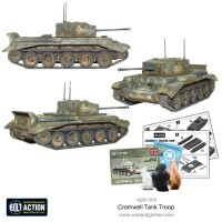 British Cromwell Tank Troop 28mm 2