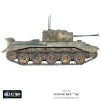 British Cromwell Tank Troop 28mm 4