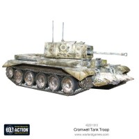 British Cromwell Tank Troop 28mm 5