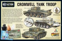 British Cromwell Tank Troop 28mm 7