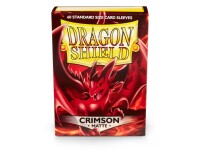 Dragon Shield Matte Crimson 100 protective Sleeves