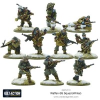 Waffen SS Squad Winter 28mm 2