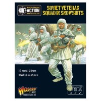 Soviet Veteran Squad in Snowsuits 28mm