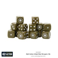 Bolt Action Allied Star W6 D6 Dice Pack  gallery