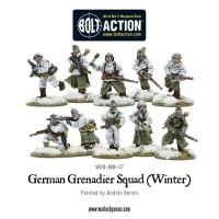 German Grenadiers Squad (Winter) 28mm 2