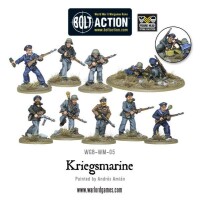 German Kriegsmarine Squad 28mm 2