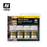 Vallejo Pigments Set 2 - Mud and Sand (G gallery