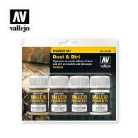 Vallejo Pigments Set 5 - Dust and Dirt ( gallery