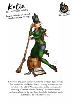 Katie of the 95th Rifles 54mm gallery