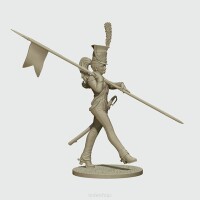Basia The Chevaux - Legere of the Guard 54mm 2
