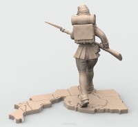 Clara from the Union Infantry 54mm 4