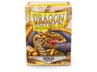 Dragon Shield Matte Gold 100 protective Sleeves