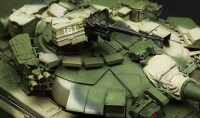 Meng Russian Main Battle Tank T-90 w/TBS-86 Tank Dozer 1/35 