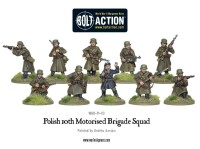 Polish Motorised Brigade Squad 28mm 2