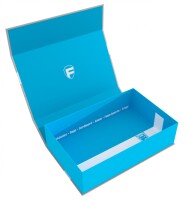 Half-Size Magnetbox 75 mm blau -leer-